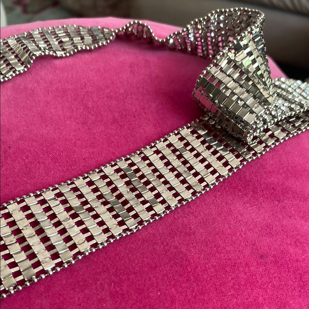Vintage All Rhinestone Belt - Picture 7 of 7